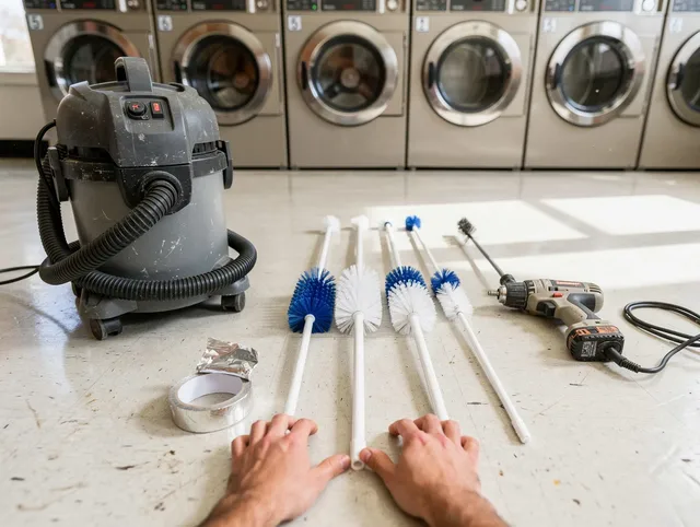 Commercial-grade dryer vent cleaning by Valinda Dryer Vent Cleaning in Valinda