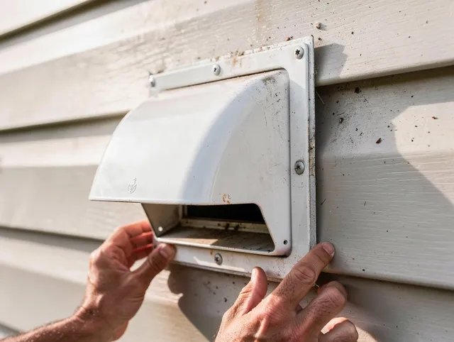 Valinda Dryer Vent Cleaning technician delivering thorough residential dryer vent cleaning service in Valinda